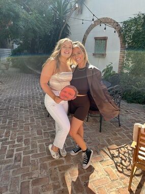 Brown Faux Leather Blazer